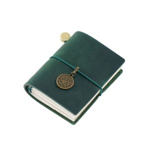 HUAGUES Writing Cowhide Cover Sketchbook Sketching Handmade Diary Notebook Portable DIY Traveler Notebook Diary Gift
