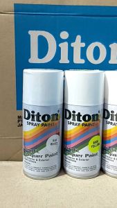Pilok Cat Diton Stabilo Yellow 8005 White 840 Clear 8540 Paketan Kuning Stabilo 3 Klg 150cc Pilox Cat Semprot Diton Spray Paint