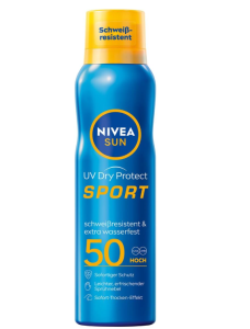 Made.in.Germany❤️🌞🌞 XỊT CHỐNG NẮNG BẢO VỆ DA NIVEA SUN UV Dry Protect Sport Sun Spray SPF 50 (200 ml)