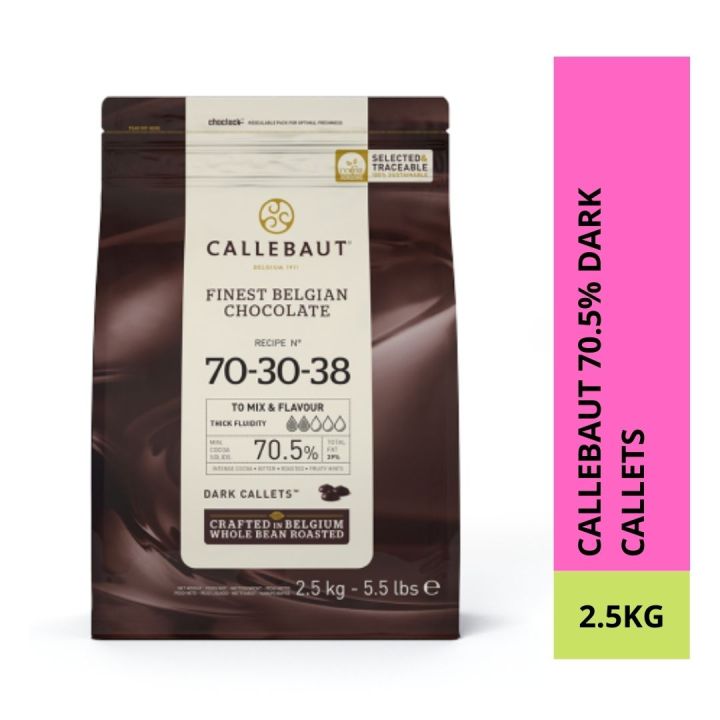 CALLE BAUT FINEST BELGIAN CHOCOLATE NOIR 5 KG main image 0