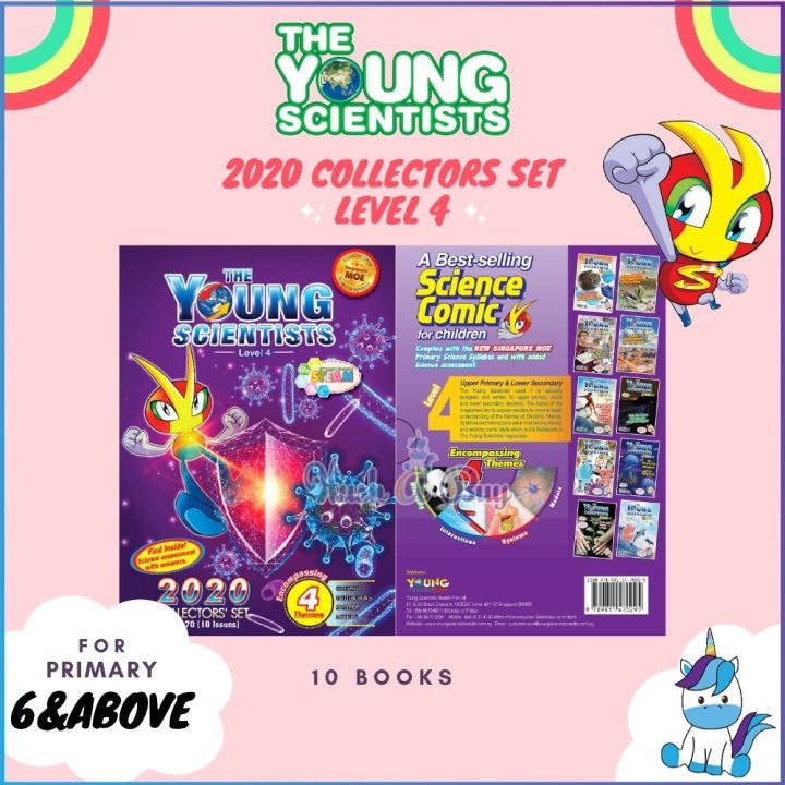 The Young Scientists Collectors Set Level 1, 2, 3, 4 / Junior 