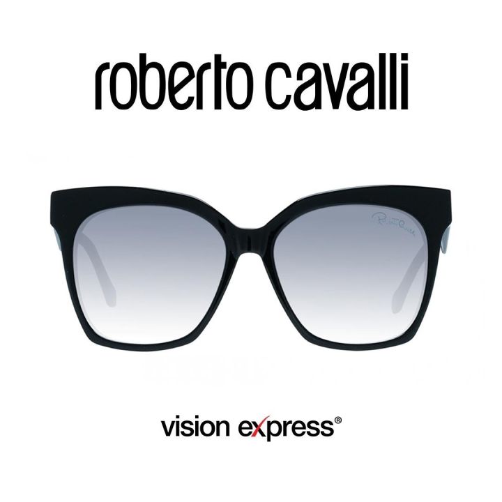 Roberto Cavalli Sunglasses for Women RC 1097F/01B -Vision Express ...