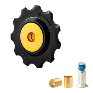 11/12/13/14T Bike Rear Derailleur Pulley Wheel with Reducing Sleeve Ceramic Bearing Pulley Guide Wheel for MTB Road Bike