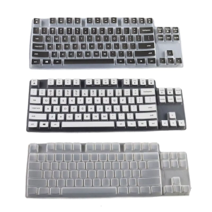 Clear Desktop Computer Keyboards Cover Skin for K835 K855 Keyboards AntiDust Waterproof Keyboards Protectors Skin