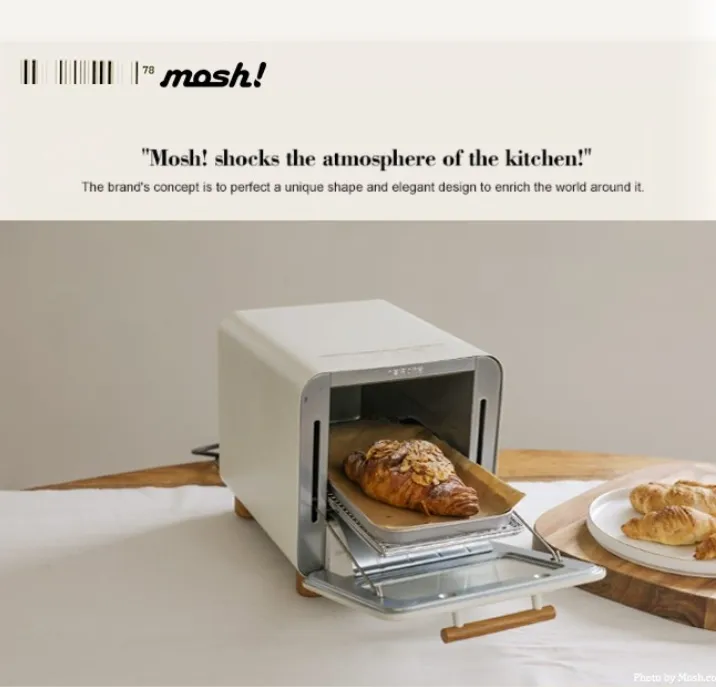 Mosh] JAPAN Mosh Mini Oven Toaster (3-Colors) Lazada PH