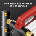 Diesel Transfer Pump 12V/24V/220V Electric Self-Priming Fuel Oil Kerosene Pump Portable Vehicle Tanker Oil Extractor. 