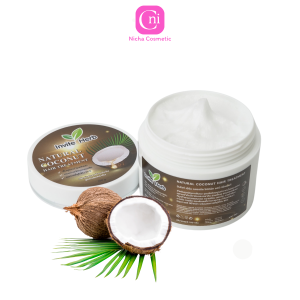 ทรีทเม้นท์มะพร้าว เคราติน อินไวท์เฮิร์บ ครีมหมักผมมะพร้าว ครีมนวดมะพร้าว INVITE HERB NATURAL COCONUT WITH KERATIN HAIR TREATMENT 100 g.