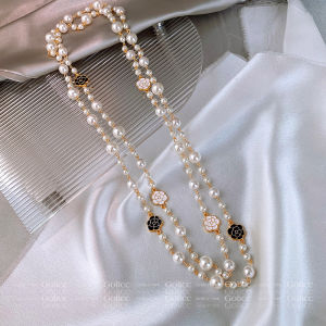 Camellia Pendant Necklace for Women 2026 New popular light luxury niche high-end clavicle necklace decorative accessory
