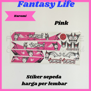 Fantasy Stiker Variasi Sticker Tempel murah harga per lembar Sepeda Gunung BMX MTB semua jenis sepeda