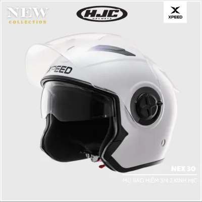 HJC XPEED NEX30 Mũ Bảo Hiểm 3/4 Có 2 Kính Đạt Chuẩn An Toàn Bảo