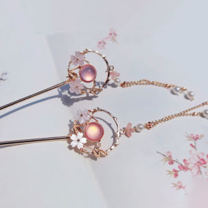 Amefurashi Hairpin Retro Vintage Bridal Wedding Gift Hairpin Wanita Cantik Pin Rambut A2
