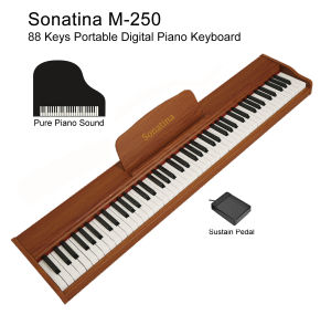 88 Keys Portable Digital Piano Electronic Piano Electric Piano Full Size Key Standard Keyboard Key Touch Sensitive Carino E-115 Cheap Price High Quality Free X Stand Portable Piano Keyboard Piano 88 Keys Piano 88 Keys Keyboard Sustain Pedal Good Sound