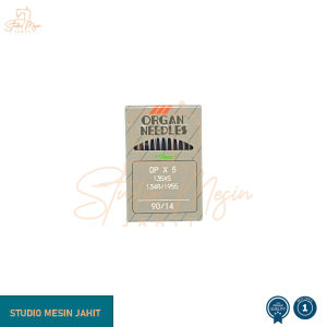 Jarum Jahit ORGAN NEEDLES DP x 5 Original Berbagai Ukuran