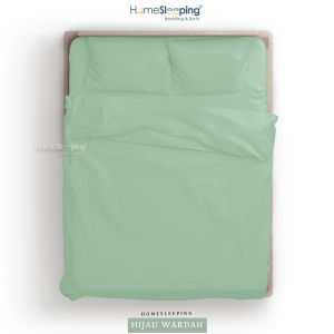 Homesleeping Sprei Set 180 king polos minimalis Microfiber B2 20 cm
