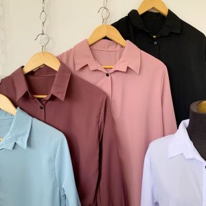 Kemeja polos TB - kemeja polos tali bawah - kemeja runcing [ BISA COD ] CLOTHES PROJECT