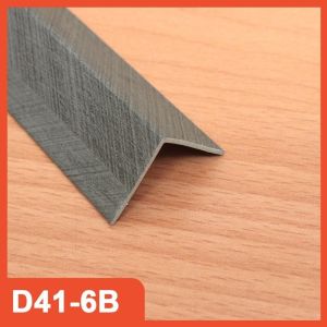 WD PAKET 5pcs List Siku L Penutup Atas WPC Ukuran 95cm x 2.35cm Wall Panel Lis Sudut Wood Panel Tangga Bahan PVC