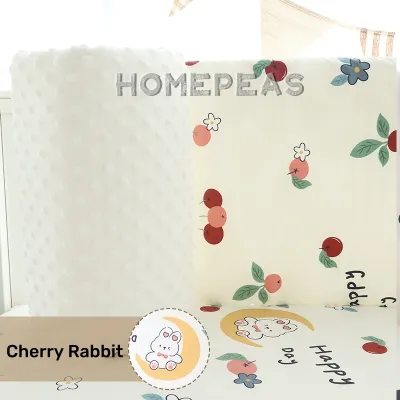 Homepeas® 40cm Height Baby Plush Bumper Crib Around Cushion Bedding Crib Cot Cushion Safety Protector For Toddler