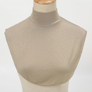 QIWANBA19 Solid Color Wraps Modal Fake Collar Warm Scarf False Collar Solid Color Bib Simple Scarf Accessories Half High Collar Women