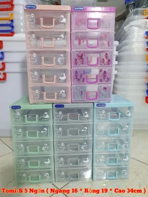 [HCM]Tủ nhựa duy tân TOMI-S 5 NGĂN