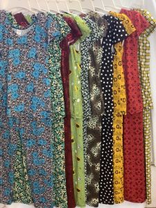 Sét 2 Bộ thun A Ti Nữ co giãn thoải mái quần dài phom ôm nhe – áo cổ tim hoặc tròn-tay con (45-72kg)