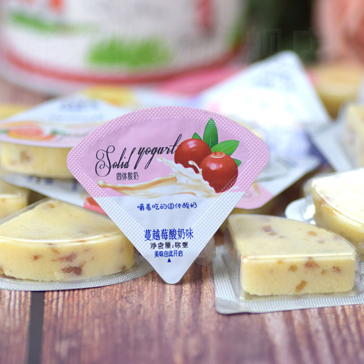 [ Tốt cho sức khỏe] Combo 500g Kẹo Tam giác phô mai sữa chua trái cây ...