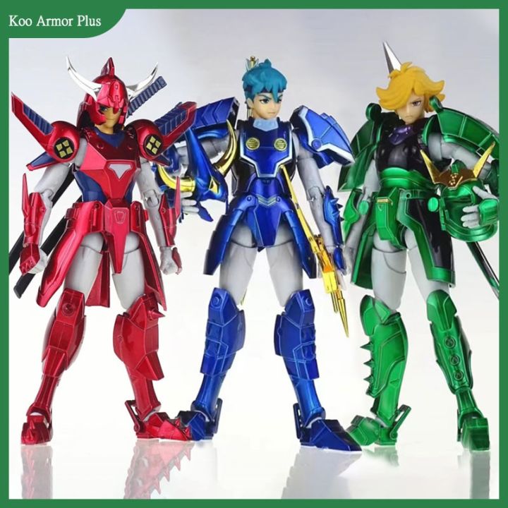 Koo Armor Plus Ap Yoroiden Samurai Troopers Ronin Warriors Rowen Toma Hashiba Modelo De Armadura Doble De Pvc Con Objeto Figura De Accion