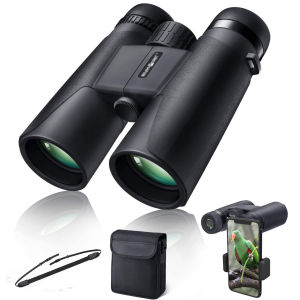 Dropshipping Binoculars 10/12×42 High-power HD Non-Infrared Night Vision Telescope for Mobile Phone Photography [ Free Shipping ]