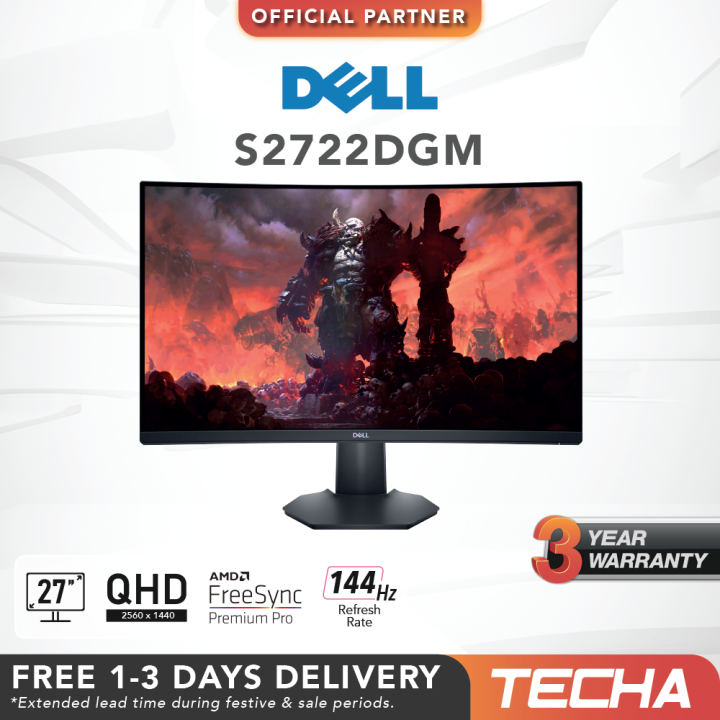 Dell S2722DGM / S3222DGM | 27" / 32" | QHD |165Hz | 1ms (MPRT) | AMD ...