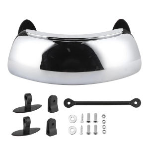 【24 hours delivery】 Universal Motorcycle Rearview Mirror 180 Degree Safety Windshield Mirror For Motocross Accessories For NMAX ADV CLICK BMW 1200GS
