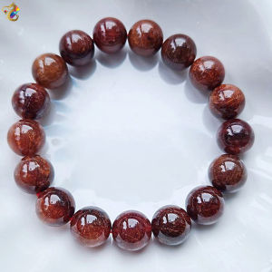 Graduation Grade Fireworks Reddish Bronze Rutilated Bracelet