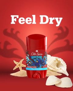 Old Spice Krakengard Antiperspirant/Deodorant Stick 73g – Deep Ocean Legendary Scent