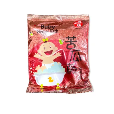 Baby Herbal Bath Jaundice Prickly Heat 约乐 宝宝冲凉草 黄疸 热痱 苦瓜藤冲凉草 山栀子冲凉草 苦瓜藤冲凉包 宝宝冲凉草