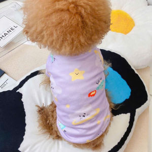 áo thun nhiều hoa hoa cho chó mèo - T3 PETS SHOP