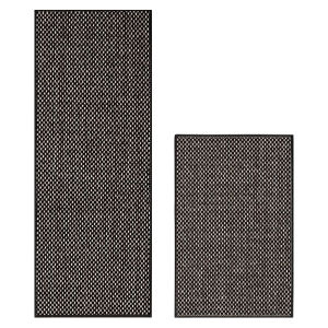 [Cozyhome2] Kitchen & Table Linen Stylish Linen-Look Floor Mat Non-slip Woven Rug for Kitchen Protection