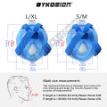 BYKOSION Easy Breathing Diving Mask Full Face Snorkeling Set Swimming Goggles For Adults Kids. 