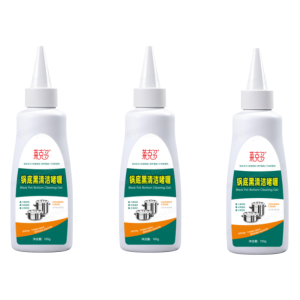 Pot Bottom Black Dirt Cleaner to Clean the Pot Bottom Black Dirt Artifact Black Pot Bottom Cleaning Gel Oil Cleaner Kitchen Heavy Oil锅底黑垢清洁剂