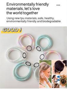 Coiled Headband Non Slip Hair Band Hair Bands Flat Alternative Fashion Sports Models Korean Style Skincare Headband Invisible Hair Holder For Selfie Luxury Minimalist Hair Accessory Fashion Hair Rope Adjustable Tension One Size Fits All