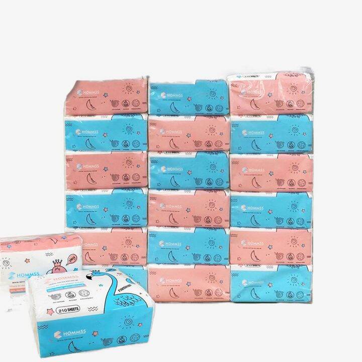 Pcs Pack Wood Plup Disposable Facial Tissue Sheets Lazada Ph