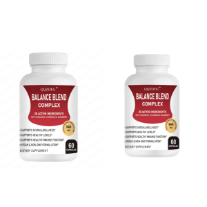 Plant-Based Blood Sugar Balance Capsules Chromium Alpha Lipoic Acid Supplement Herbal Glucose Management Cardiovascular Health Maintenance