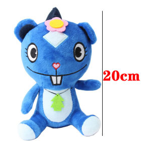 Happy tree bạn bè đồ chơi nhồi bông hấp dẫn Flippy tiện dụng Flaky shifty sniffles cười khúc khích plushie con số htf Búp bê nhồi bông trẻ em Xmas Quà Tặng