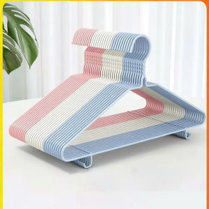 Set 10 Móc Nhựa Treo Quần Áo Chống Trượt Nhựa PP - Giữ Form Chống Trơn Trượt