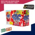 ZEST-O BIG 250 GRAPE  Healthy Juice Drink 250 ml x 10 pieces. 