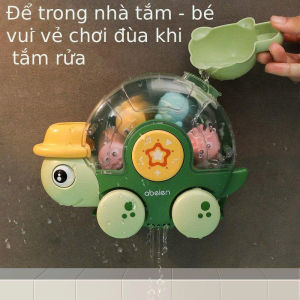 Rùa xoay tắm cho bé – Đồ chơi nhà tắm vui nhộn giúp bé thích thú khi tắm mới nhất 2025