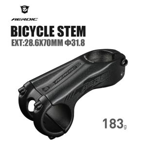 AEROIC Bike Stem Aluminum Bicycle Stem 28.6x70mm/90mm Φ31.8 Compatible with MTB Road Bikes