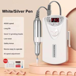 (24H/Fast Ship) 45000RPM Drill Machine Electric Portable Nail File Rechargeable Sander for Gel Nails Polishing For Home Manicure Salon
