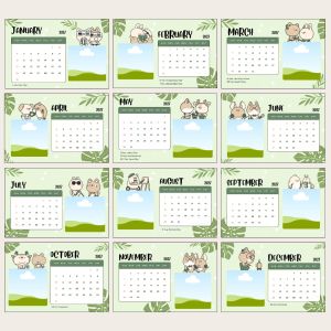 【Mach Photo】Customised 2026 2027 Calendar 4R Flip Monthly Calendar 12 Photos Different Themes Personalised Gift Home Decoration Office Workspace Tabletop Display