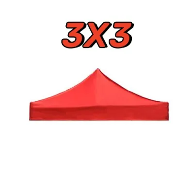 Terpal Atap Tenda Lipat 3x3 2x2 (Bahan Polyester 420D) Anti Air / Panas Terpal Atap Tenda Polyester Lipat /Terpal Tenda/Atap Tenda Lipat Jualan Tenda Bazar 3x3 Tenda Lipat Otomatis Tenda/Cover Tenda Outdoor