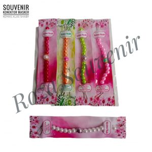 Big Promo Isi 100 Pcs Souvenir pernikahan konektor kemas ALAS SHABY pengikat masker sovenir pernikahan unik souvenir pernikahan
