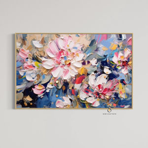 Tranh In Canvas | Rực Rỡ | Tranh Đã Căng Khung | Tặng Kèm Đinh Đa Năng