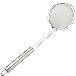 DAFIFY SUS 304 Kitchen Utensil Stainless Steel Super Fine Mesh Colanders Food Strainer Oil Spoon Seives